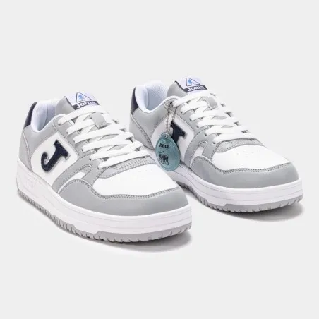 Basket casual Homme C.Platea Low 25 Blanc Gris - JOMA