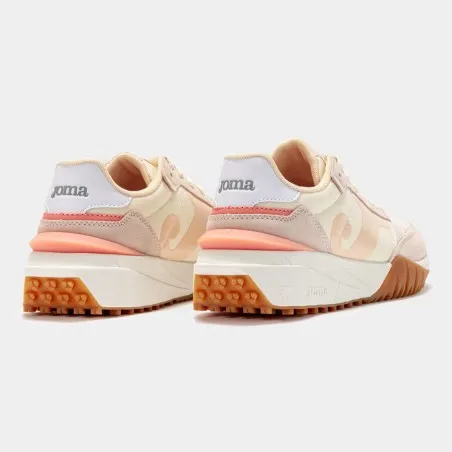 Basket Casual Femme C.501 LADY 2529 BLANC ROSE - JOMA