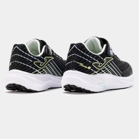 Basket Casual Enfant SUPER CROSS JR 2541 NOIR TURQUOISE - JOMA