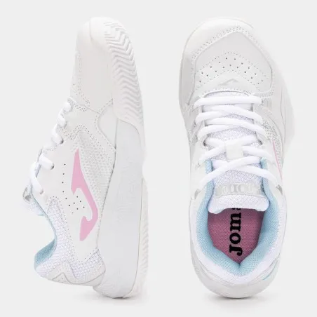 Chaussures de sport Enfant MASTER 1000 JR 2532 BLANC ROSE - JOMA