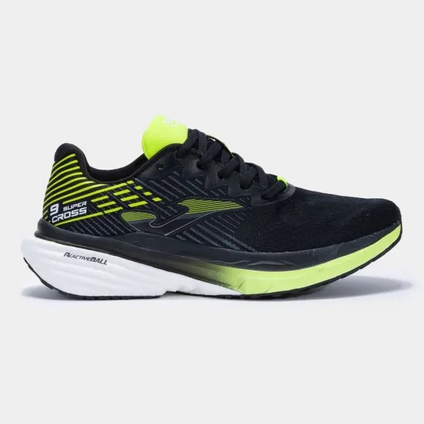 Chaussures de sport Homme SUPER CROSS MEN 2531 NOIR JAUNE - JOMA