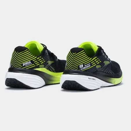 Chaussures de sport Homme SUPER CROSS MEN 2531 NOIR JAUNE - JOMA