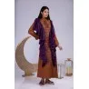 Robe Hammamet Marron - Tresors de mimi
