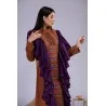 Robe Hammamet Marron - Tresors de mimi
