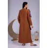 Robe Hammamet Marron - Tresors de mimi