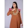 Robe Tunis Marron - Tresors de mimi