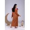 Robe Tunis Marron - Tresors de mimi