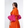 Robe Allium Orangé Rose - Tresors de mimi