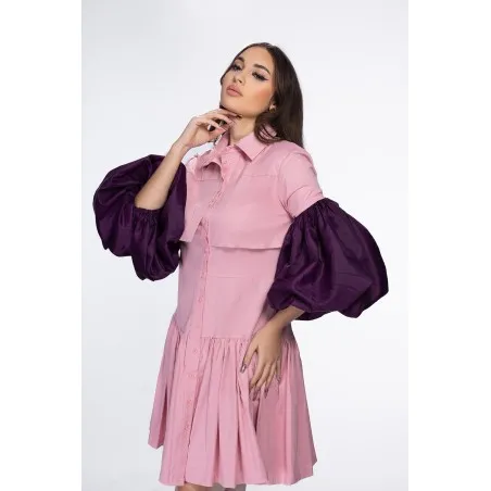 Robe Allium Rosé/ Mauve - Tresors de mimi