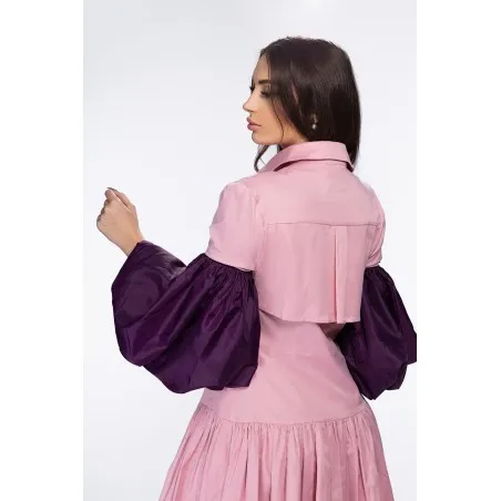 Robe Allium Rosé/ Mauve - Tresors de mimi