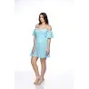 Robe Pétunia Bleu - Tresors de mimi