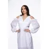 Robe Hélénies Blanc - Tresors de mimi