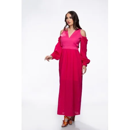 Robe Hélénies Fushia - Tresors de mimi