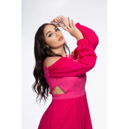 Robe Hélénies Fushia - Tresors de mimi