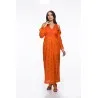 Robe Hélénies Orange - Tresors de mimi