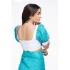 Ensemble Pensée Turquoise - Tresors de mimi