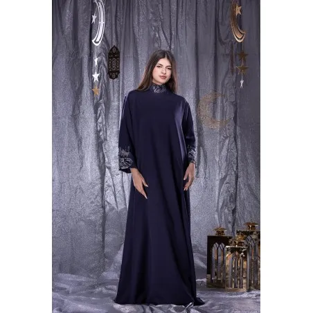 Bleu Seraya Robe - Tresors de mimi