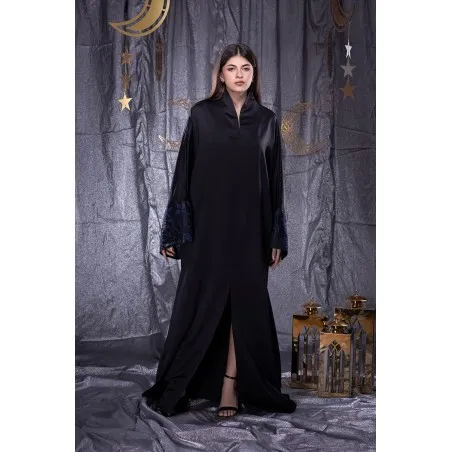 Caftan Noir Luna - Tresors de mimi
