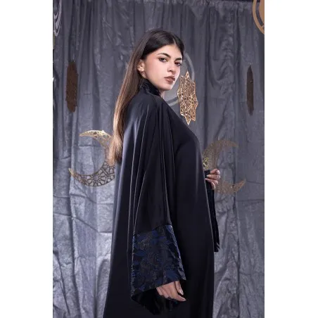 Caftan Noir Luna - Tresors de mimi