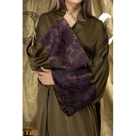 Caftan Vert Luna - Tresors de mimi