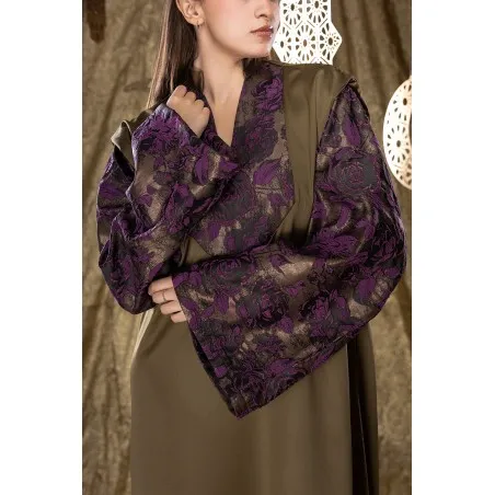 Caftan Vert Nuray - Tresors de mimi