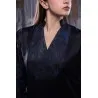 Caftan Noir Nuray - Tresors de mimi