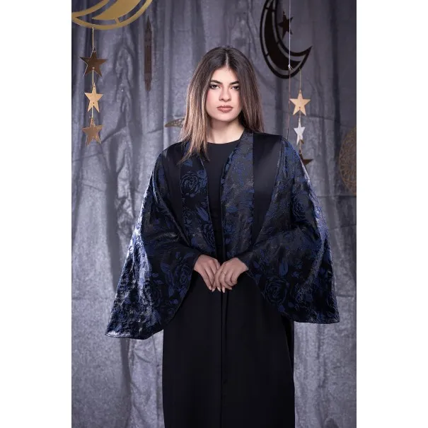 Noir Bahia Kimono - Tresors de mimi