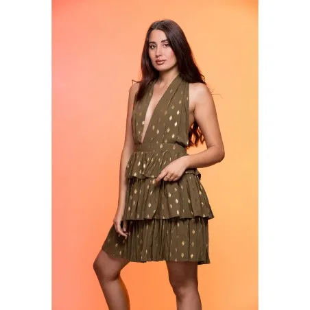 Aurea Vert Robe - Tresors de mimi