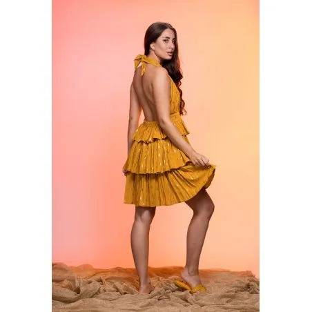 Aurea Jaune Robe - Tresors de mimi