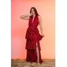 Soléa Rouge Robe - Tresors de mimi