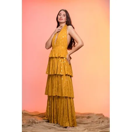 Soléa Jaune Robe - Tresors de mimi