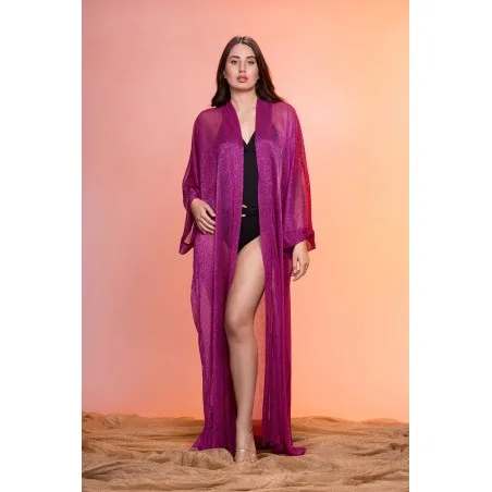 Aloha Fushia Kimono - Tresors de mimi