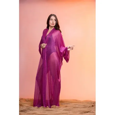 Aloha Fushia Kimono - Tresors de mimi
