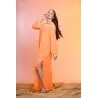 Tiaré Orange Robe de plage - Tresors de mimi