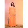 Tiaré Orange Robe de plage - Tresors de mimi