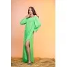 Tiaré Vert Robe de plage - Tresors de mimi