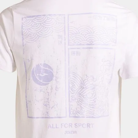 T-shirt manches courtes challenge blanc - JOMA