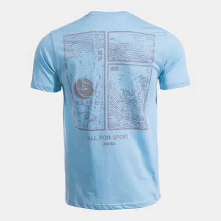 T-shirt manches courtes challenge bleu clair - JOMA