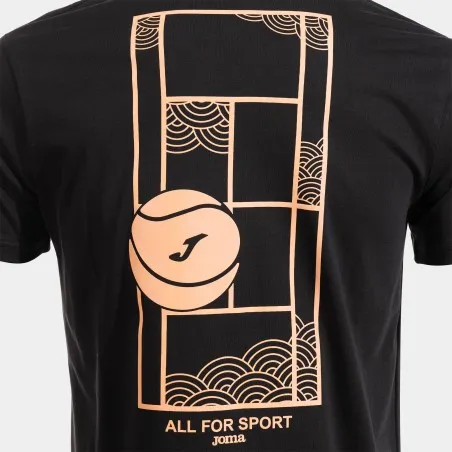 T-shirt manches courtes challenge noir - JOMA