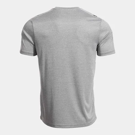 T-shirt manches courtes olimpiada gris melange noir - JOMA