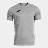 T-shirt manches courtes olimpiada gris melange noir - JOMA