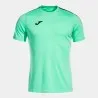 T-shirt manches courtes olimpiada vert noir - JOMA