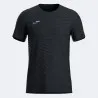 T-shirt manches courtes r-night noir - JOMA