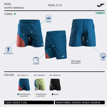 Short de sport Homme JOMA  103965.100 - JOMA
