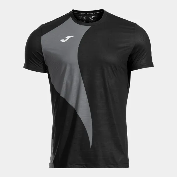 T-shirt manches courtes torneo noir antracita - JOMA