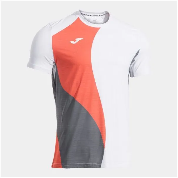 T-shirt manches courtes torneo blanc coral - JOMA
