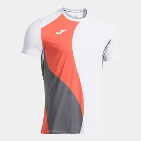 T-shirt manches courtes torneo blanc coral - JOMA