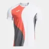 T-shirt manches courtes torneo blanc coral - JOMA