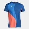 T-shirt manches courtes torneo bleu coral - JOMA