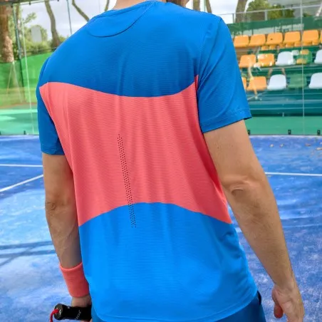 T-shirt manches courtes torneo bleu coral - JOMA
